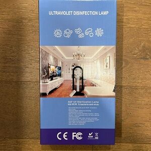 Ultravioletolet disinfection lamp new in box